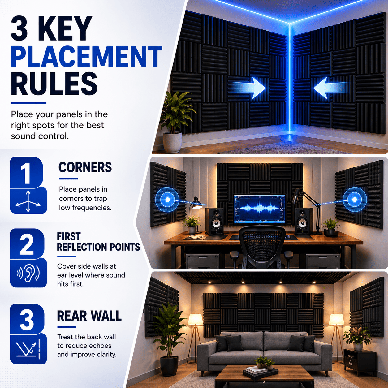 FREE Guide for Acoustic Foam Panels