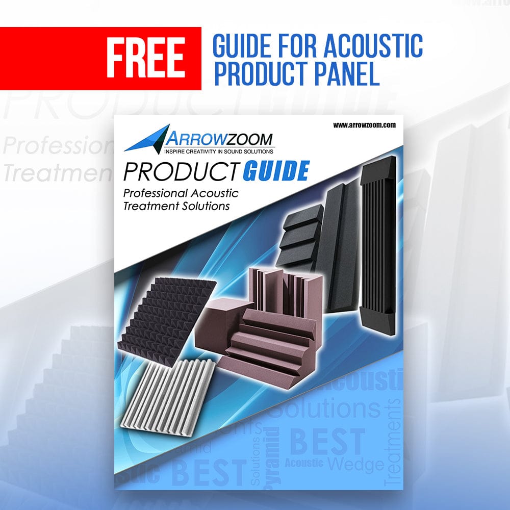 FREE Acoustic Foam Product Guide Catalog – Arrowzoom Acoustics
