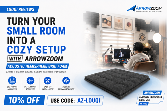 Turn Your Small Room into a Cozy Setup with LUOQI & Arrowzoom