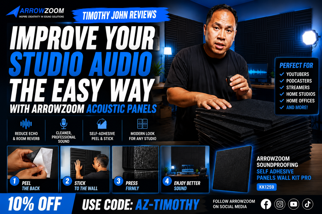 The Secret to Cleaner Studio Audio: Timothy John's Arrowzoom Upgrade