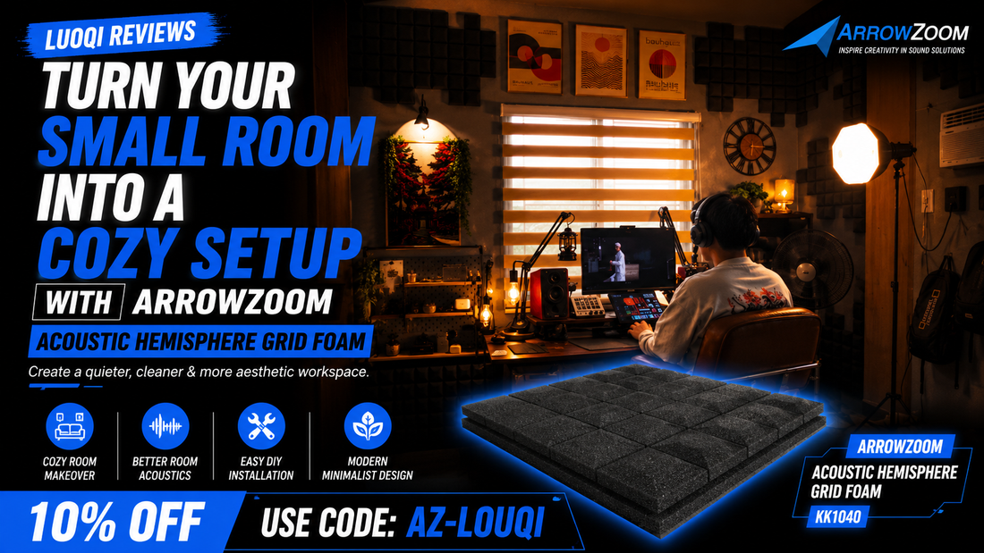 Turn Your Small Room into a Cozy Setup with LUOQI & Arrowzoom