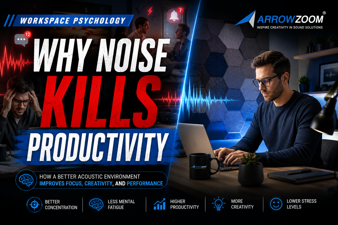 Why Noise Kills Productivity: The Psychology Behind Quiet Spaces