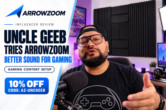 Better Sound for Gaming Content: Uncle Geeb Tries Arrowzoom
