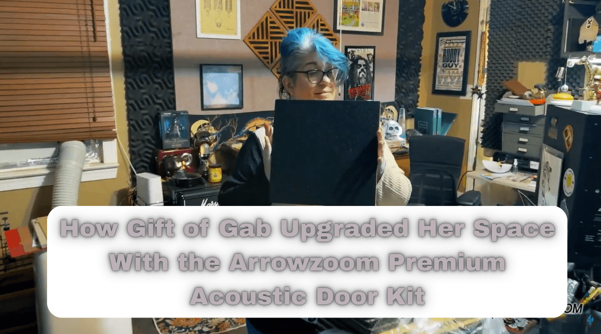How Gift of Gab Upgraded Her Space With the Arrowzoom Premium Acoustic ...