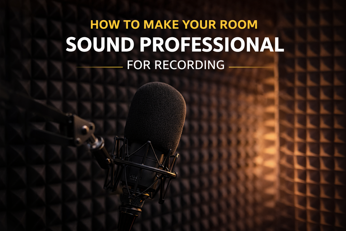 How to Make Your Room Sound Professional for Recording – Arrowzoom ...