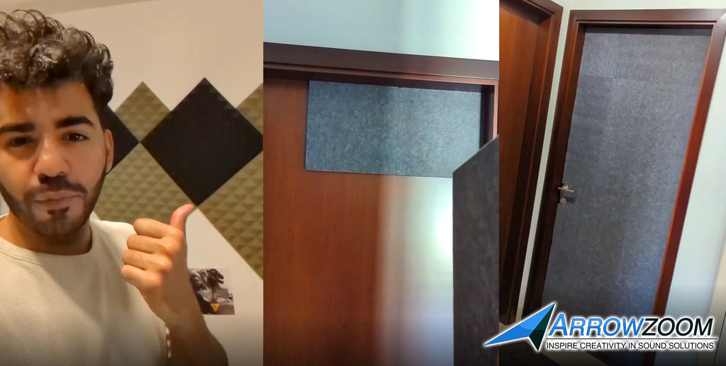 Easy To Install & Efficient Door Soundproofing Kit with Weather-strip