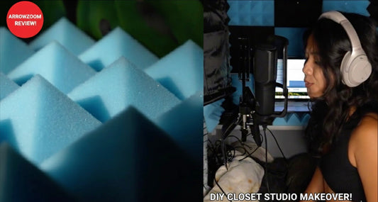From Closet to Studio: Building a DIY Voice Recording Booth with Arrowzoom