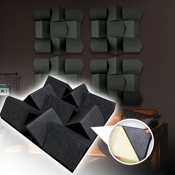 Arrowzoom Egg Crate Adhesive Backed Series Acoustic Foam - Solid Colors -  KK1219