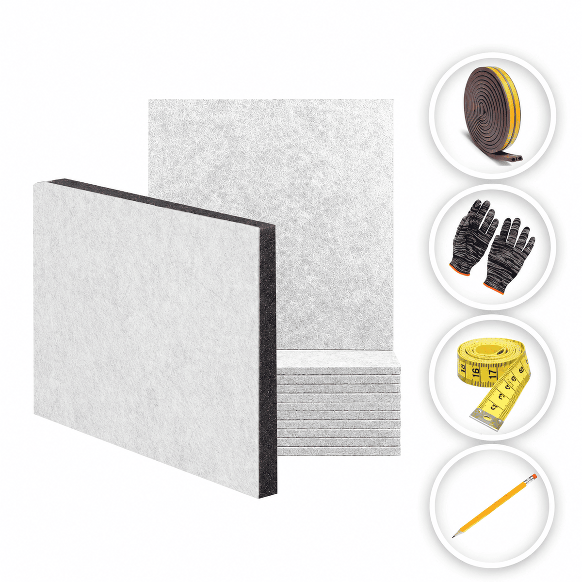 Arrowzoom Door Kit PRO — Heavy-Duty Soundproof Panels (KK1244)