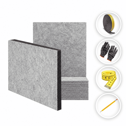 Arrowzoom Door Kit PRO — Heavy-Duty Soundproof Panels (KK1244)