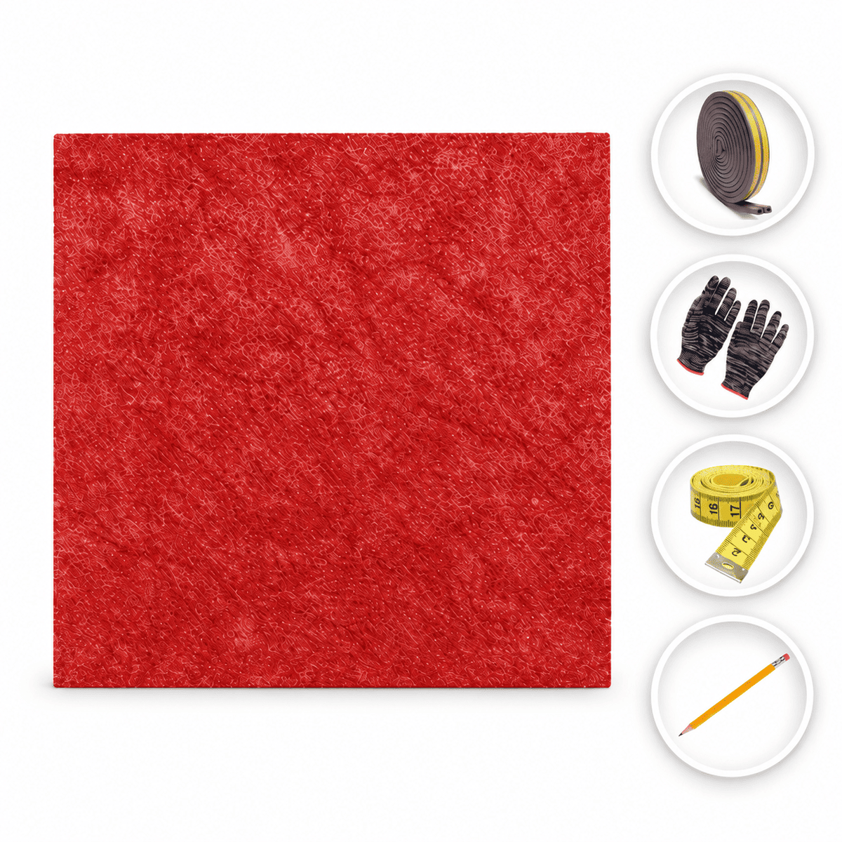 Quiet Your Room in 20 Minutes — Door Soundproofing Kit (KK1184)
