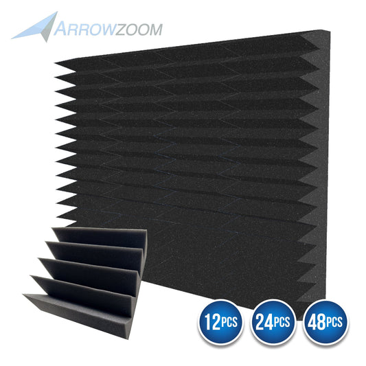 Arrowzoom Acoustic Wedge Foam Series PRO - Black - KK1472