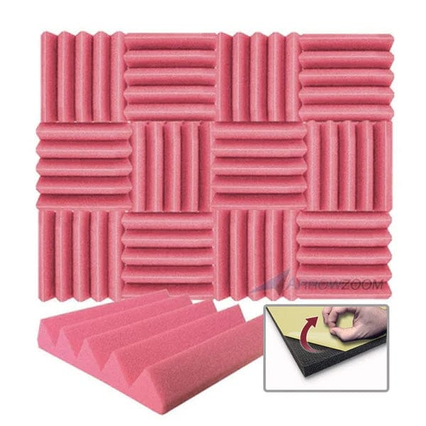 Arrowzoom Acoustic Wedge Tiles Foam - Solid Colors - KK1134