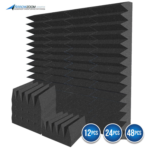 Arrowzoom Wedge 10/15cm Thick Foam Series PRO - Black - KK1472