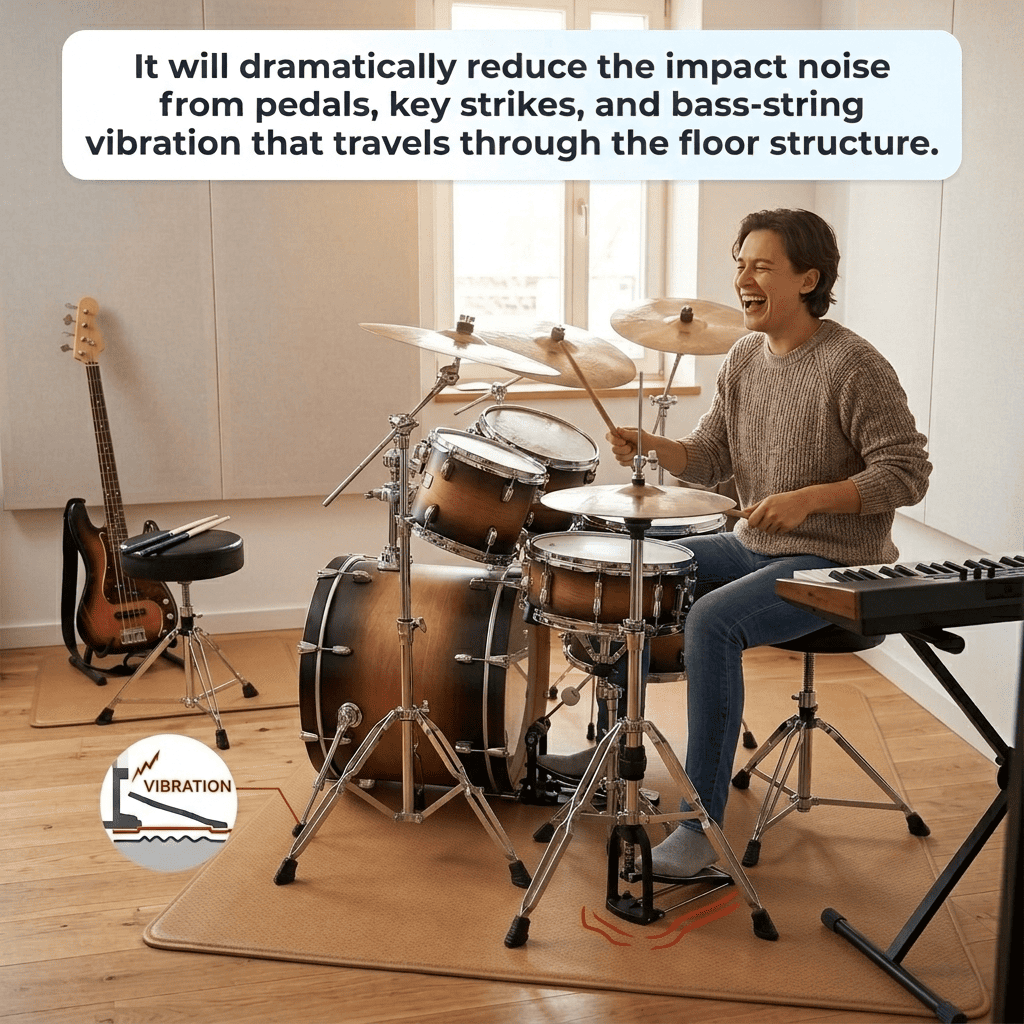 best vibration absorbing drum pads Moongel Damper Pads — Premium Drum Damp Pads main image 1