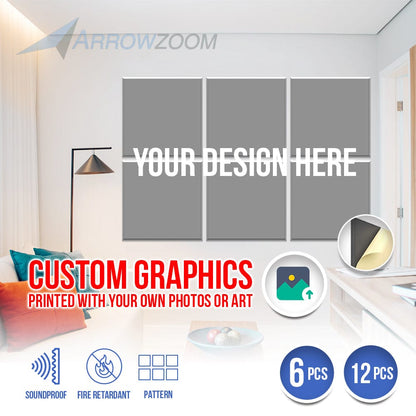 Arrowzoom Custom Velcro Felt Art Wall Panels KK1230