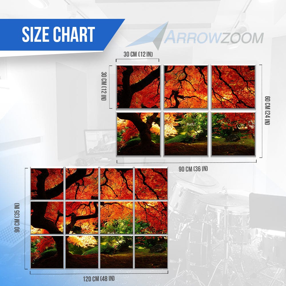 Arrowzoom Nature Velcro Felt Art Wall Panels KK1228