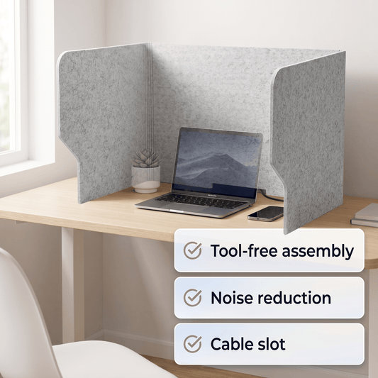 Arrowzoom Acoustic Desk Divider PRO KK1480