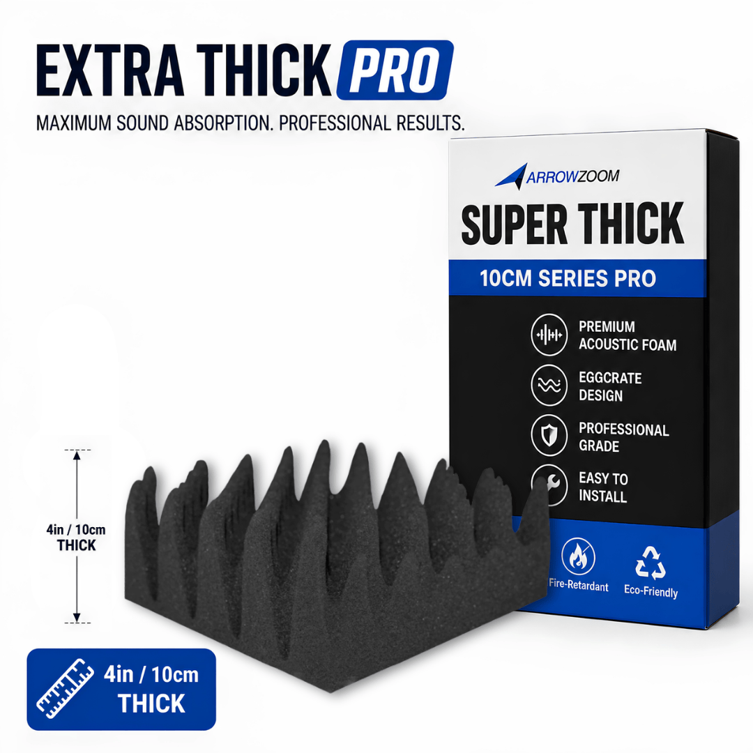 Arrowzoom Eggcrate 10cm Thickness Convoluted Series Foam Series Pro - KK1473