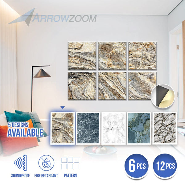 Arrowzoom Landscapes Self-Adhesive Felt Art Wall Panels - KK1395