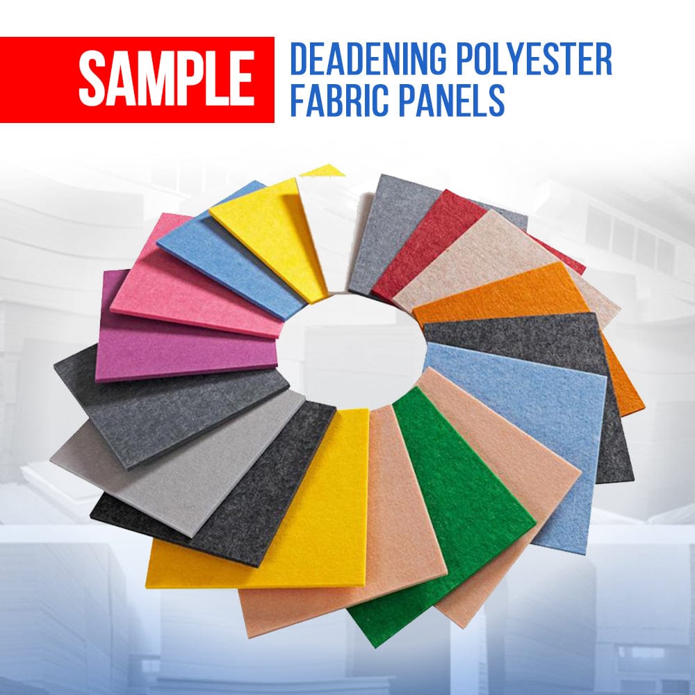 1 Pc SAMPLE Sound Deadening Polyester Fabric Panel KK1093 1