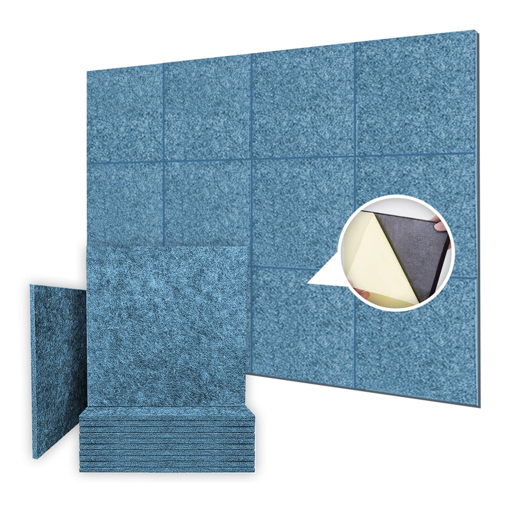 Arrowzoom Sound Deadening Polyester Fabric Panel - Solid Colors - KK1093 24 / Light Blue