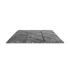 Paneles adhesivos artísticos de fieltro de poliéster cuadrados 3D paralelos Arrowzoom - KK1391 