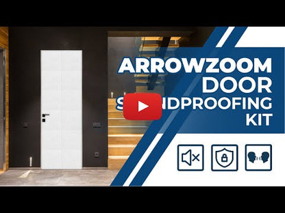 Arrowzoom Door Soundproofing Kit All in One Acoustic Panels KK1184