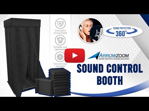 Ultimate Privacy & Recording Studio Booth for Professional
