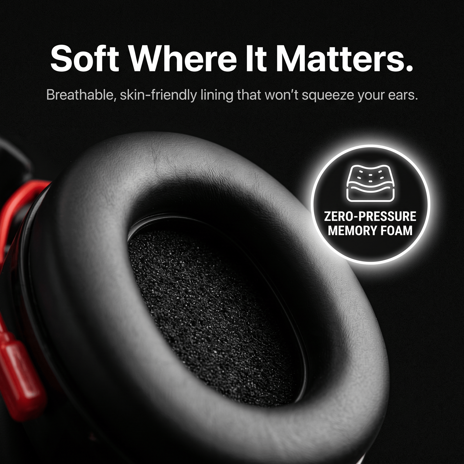 Arrowzoom Bundle — Dual-Hole Ear Pillow + Soundproof Ear Muffs KK1482