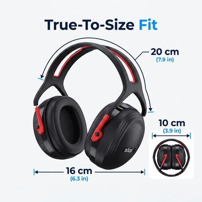 Arrowzoom Bundle — Dual-Hole Ear Pillow + Soundproof Ear Muffs KK1482