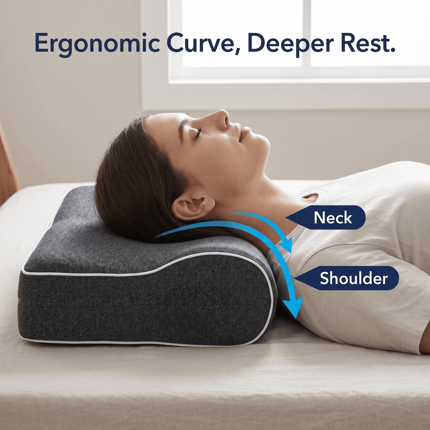 Arrowzoom Bundle — Dual-Hole Ear Pillow + Soundproof Ear Muffs KK1482