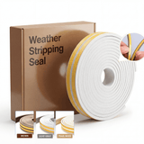 Stop Drafts & Noise in 5 Minutes — Self-Adhesive Door & Window Weather Stripping Seal (KK1154)
