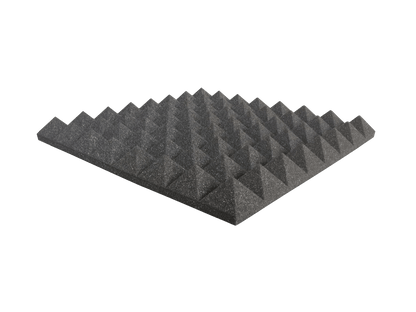 Arrowzoom™ Bass Trap & Acoustic Foam Bundle (Black) KK1436 50 x 50 cm