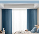 Soundproof Blackout Curtain PRO — Block Noise, Light & Drafts in Any Room (KK1251) Sky Blue / 2.0 X 2.0 M (78.7 X 78.7 in)
