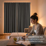 Soundproof Blackout Curtain PRO — Block Noise, Light & Drafts in Any Room (KK1251)