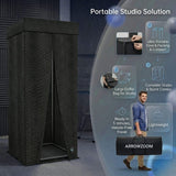 Studio-Quality Portable Vocal Booth — Kill Outside Noise, Set Up in 15 Min (KK1250)