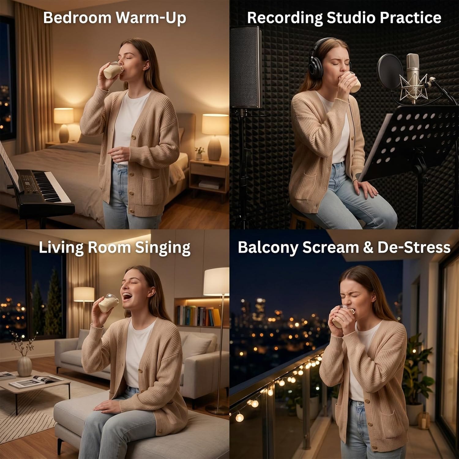 Voice Muffler for Singing, Practice KK1483