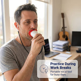 Sing, Scream, Practice Anywhere — Portable Vocal Dampener Mask (KK1464)