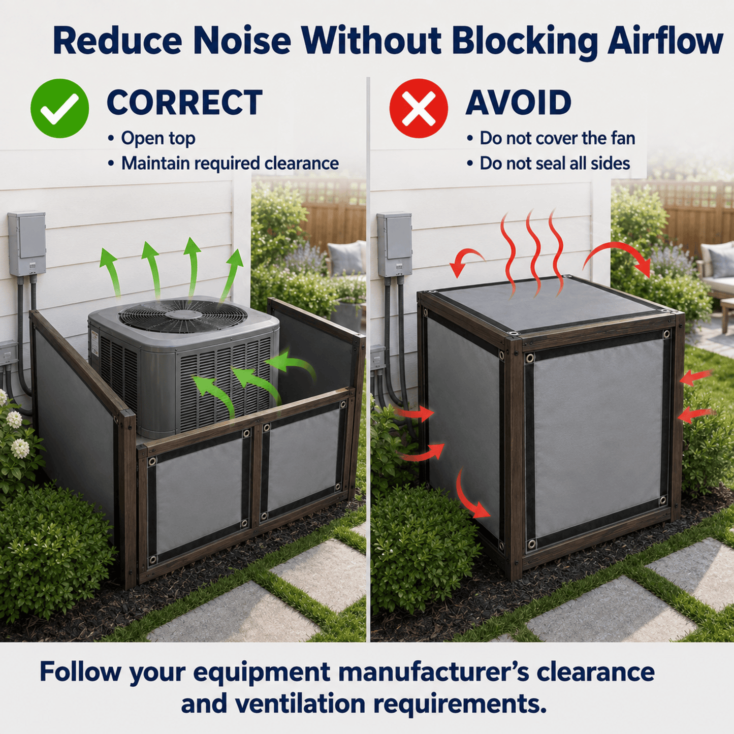 Outdoor Soundproof & Water Proof - Air conditional - KK1479