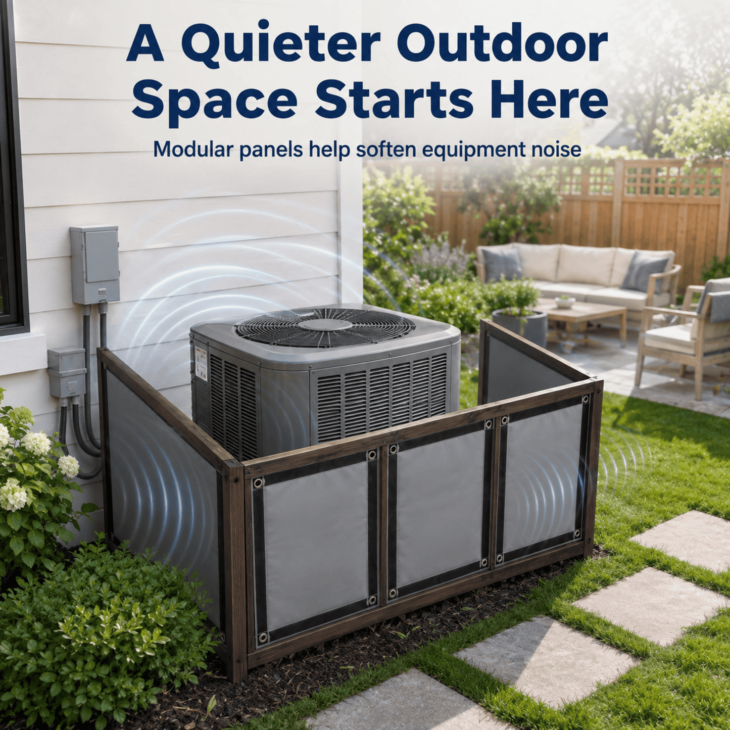Outdoor Soundproof & Water Proof - Air conditional - KK1479