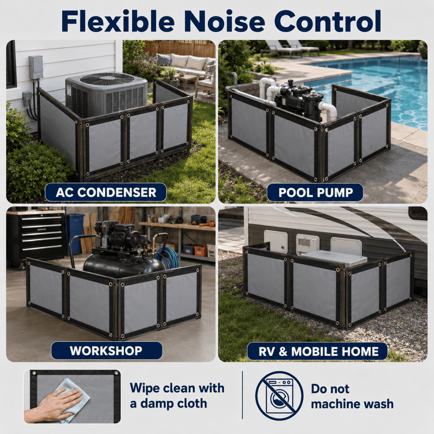 Outdoor Soundproof & Water Proof - Air conditional - KK1479