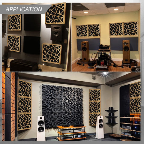 Arrowzoom™ Diffuse PRO Acoustic Wooden Panel - KK1247