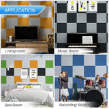 Arrowzoom "Diagonal" 3D Square Polyester Felt Art Panels - KK1390