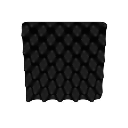 New 8 Pcs Black and Red Bundle Egg Crate Convoluted Acoustic Tile Panels Sound Absorption Studio Soundproof Foam KK1052