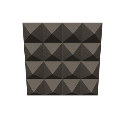 Arrowzoom Pyramid Series Acoustic Foam - Black x Pearl White Bundle - KK1034