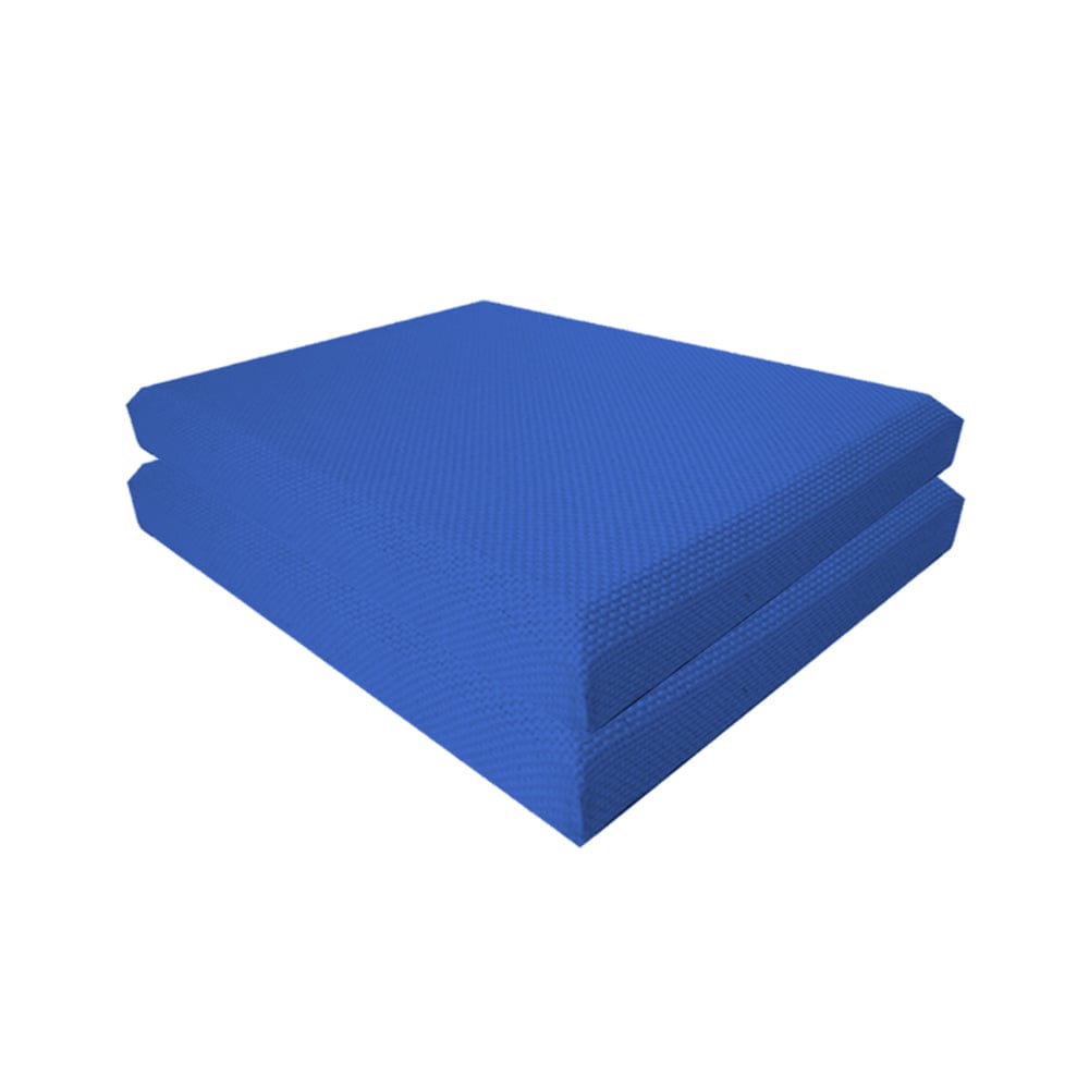 Arrowzoom Sound Absorbing Acoustic Fabric Wrapped Panel - 2 pcs - KK1205 60cm x 60cm x 2.5cm/ 23.6 x23.6x 0.9 in / Blue