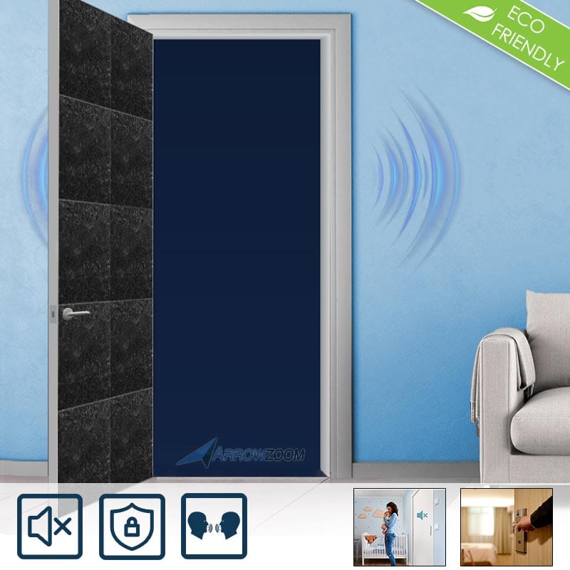 Arrowzoom Door Soundproofing Kit All in One Acoustic Panels KK1184