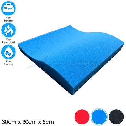 Arrowzoom™ PRO Series Soundproof Foam - Wave Pro - KK1199 Blue / 1 piece