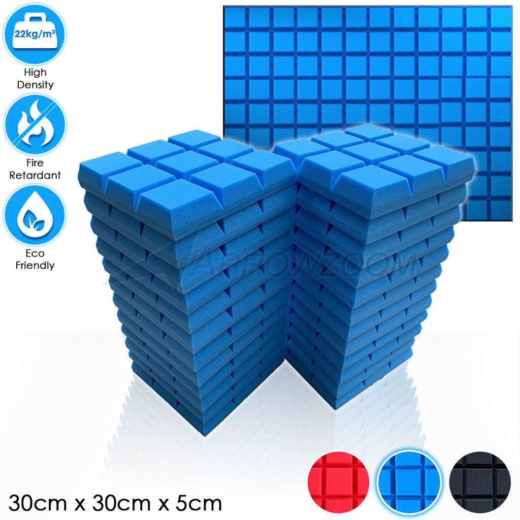 Arrowzoom™ PRO Series Soundproof Foam - Sudoku Pro - KK1195 Blue / 24 pieces
